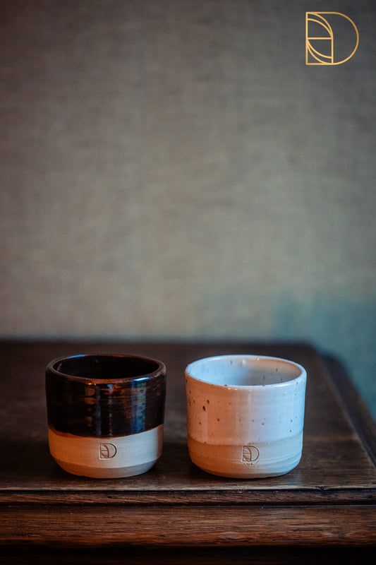 Set van twee mokjes 125 ml