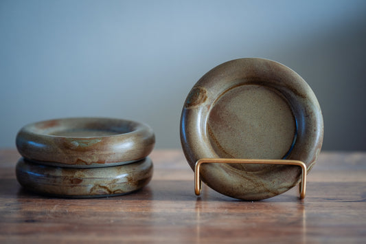 Donut bordje S groen