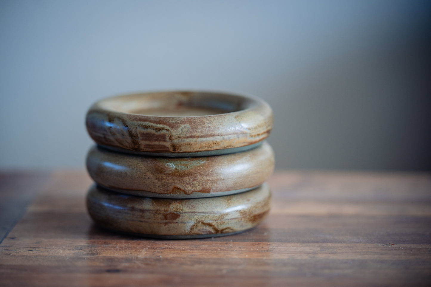 Donut bordje S groen