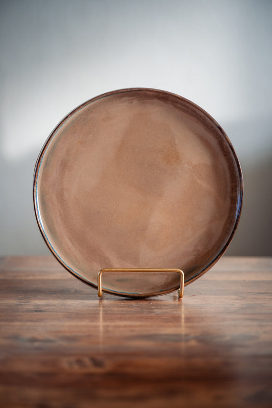 Dinerbord Roze/blauw