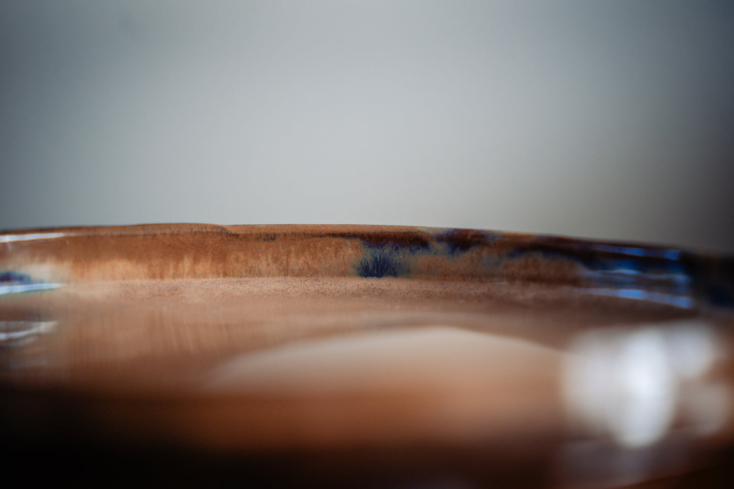 Dinerbord Roze/blauw