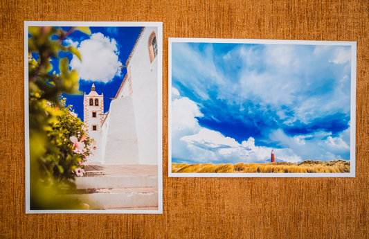 Mini posters Blue sky